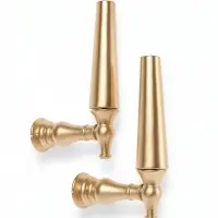Крючок - держатель для штор CAPPIO KS053, алюминий, цвет золото, 2 шт.