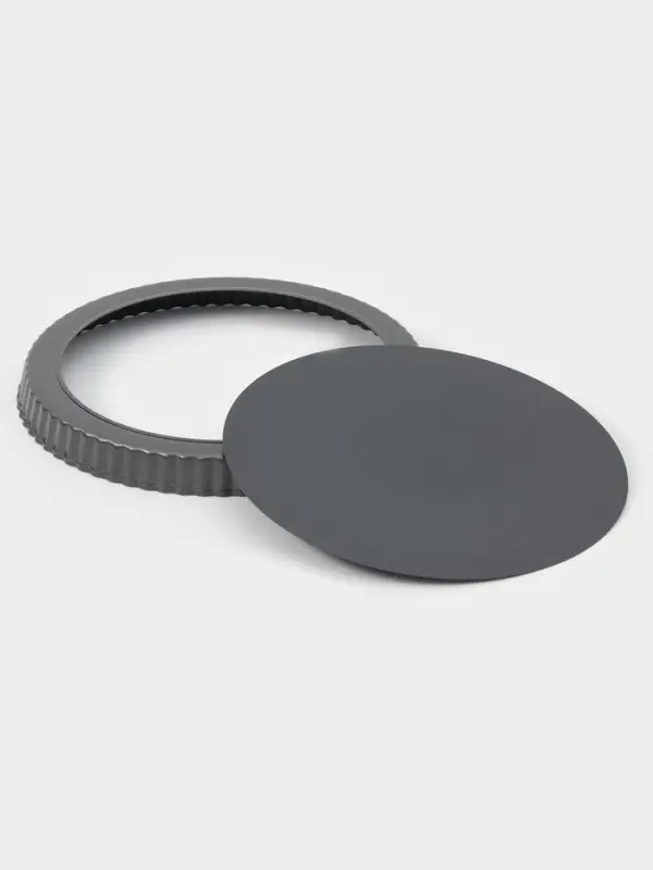 Форма для выпечки Доляна &laquo;Жаклин&raquo;, d=28 см, разъёмная, антипригарное покрытие, чёрная