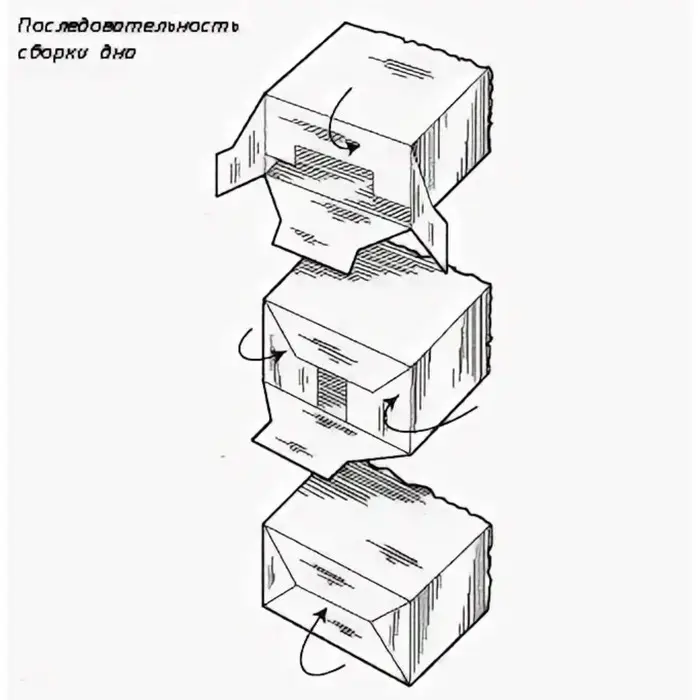 Коробка складная белая, 14×14×14 см Коробка складная белая, 14×14×14 см