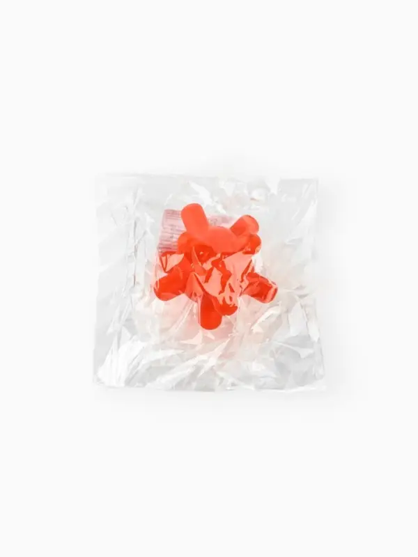 Игрушка пищащая &laquo;Мячик шипы&raquo; 5 см, красная