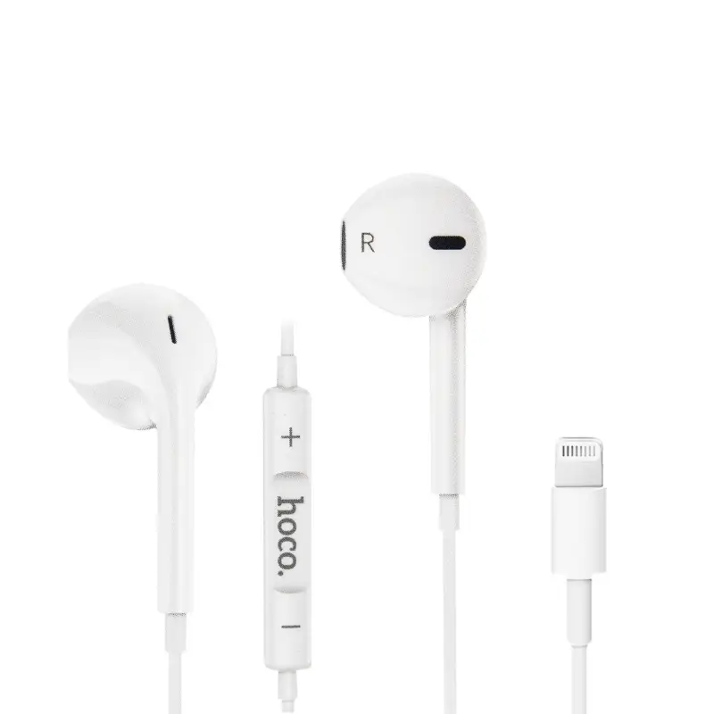 Наушники Lightning M111 HOCO белый