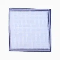 Платки носовые мужские Этель 30*30 см,(набор 12 шт,) цв. синий, рис. МИКС, 100% хл