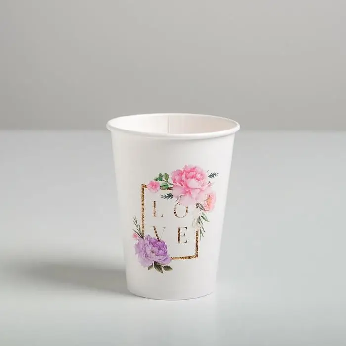 Стакан для цветов LOVE, 350 мл