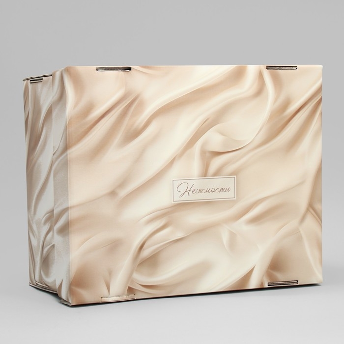 Коробка подарочная складная, упаковка, «Нежности», 31 х 25.5 х 16 см Коробка подарочная складная, упаковка, «Нежности», 31 х 25.5 х 16 см