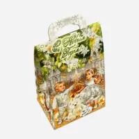 Подарочная коробка новогодняя Сумочка мини &laquo;Новогодний шарм&raquo; 14&times;10&times;22.3 см