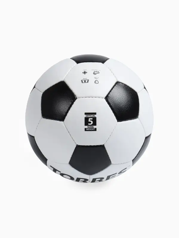 Футбольный мяч TORRES Main Stream, F30185, ручная сшивка, 32 панели, р. 5, PU