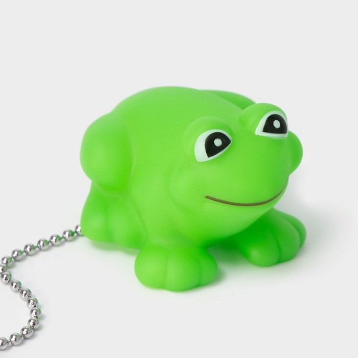 Пробка для ванны с игрушкой Доляна «Лягушка», (диаметр верха 5,1 см, низа 4,6 см), цепочка 40 см Пробка для ванны с игрушкой Доляна «Лягушка», (диаметр верха 5,1 см, низа 4,6 см), цепочка 40 см