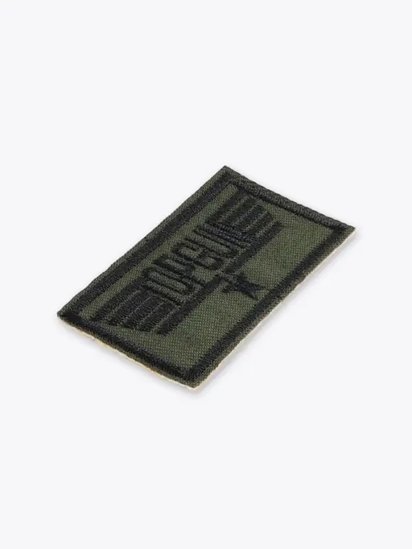 Термоаппликация Topgun, 6.3&times;3.3 см, фасовка 10 шт., хаки