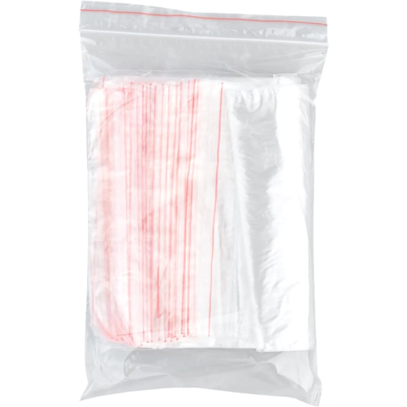 Пакет с замком (Zip Lock) 15 х 22 см, 35 мкм, 100 шт/уп