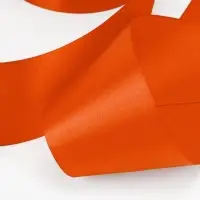 Лента атласная, 50 мм, 23&plusmn;1 м, оранжевая №164