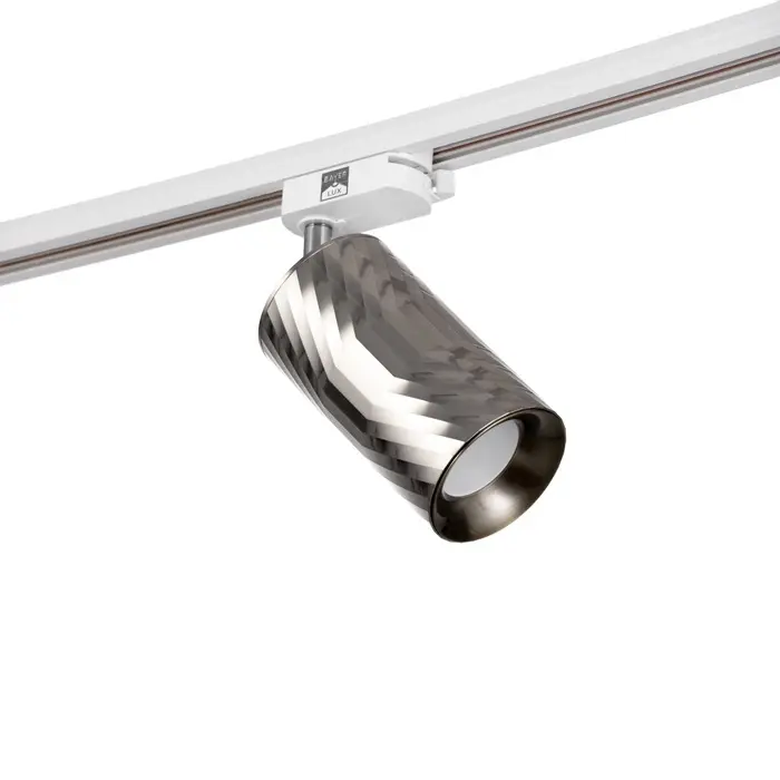 Светильник трековый BayerLux Simple &laquo;Алисер&raquo; GU10, 220 В, 7.5&times;7.5&times;20 см, серебро