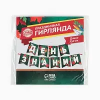 Гирлянда на ленте &laquo;День Знаний&raquo;, длина 250 см