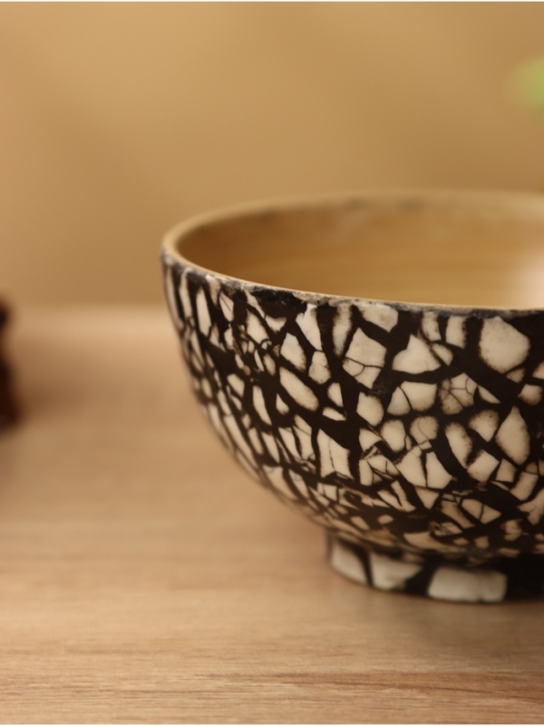 Миска 12х12х6 см, бамбук