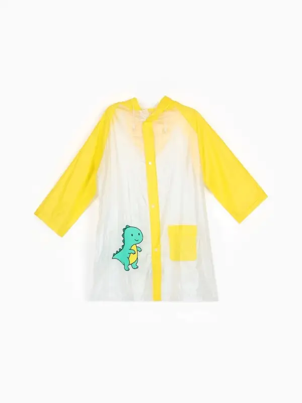 Дождевик детский &laquo;Динозаврик&raquo;, размер L, рост 120-130 см