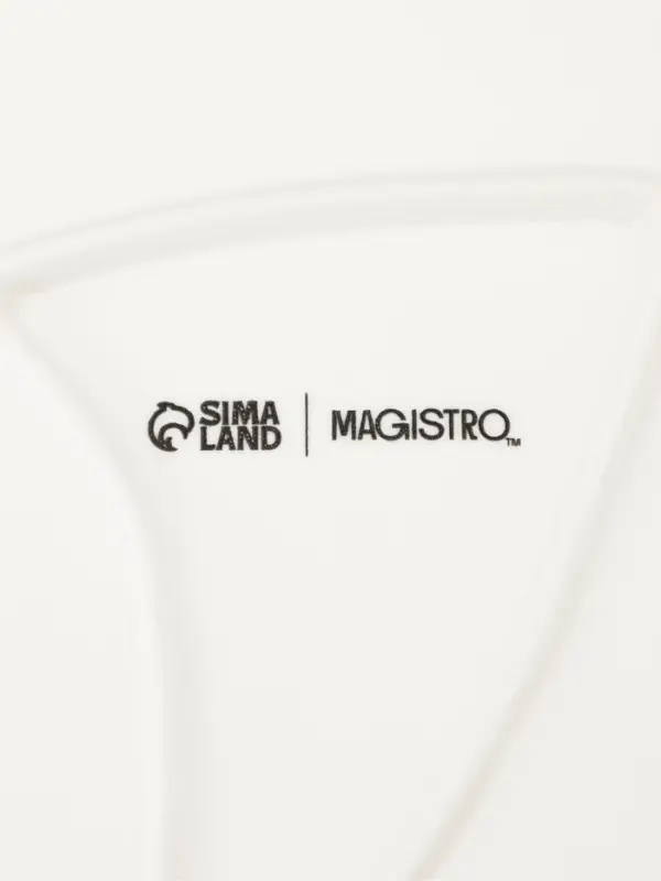 Блюдо сервировочное Magistro &laquo;Сердце. Бланш&raquo;, 24&times;27&times;3 см, фарфор, белое