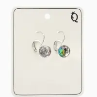 Серьги со стразами &laquo;Радужный день&raquo;, шарик гранёный, миксы