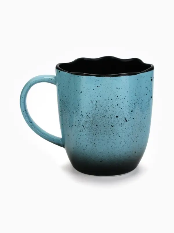 Кружка чайная керамическая &laquo;Синяя&raquo;, 350 мл