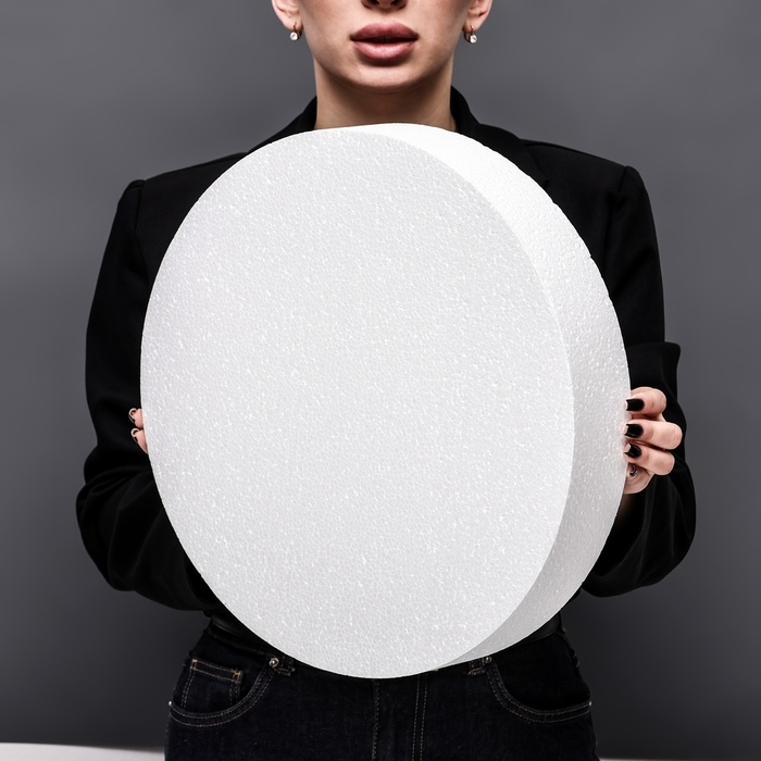 Флористическая основа Флористическая основа "Диск", 40 х 7 см