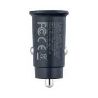 Переходник автомобильного зарядного устройства на 2 Type-C 30W C00072300123-01 Baseus черный