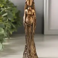 Статуэтка "Луна" 15х4х4см, бронза винтаж