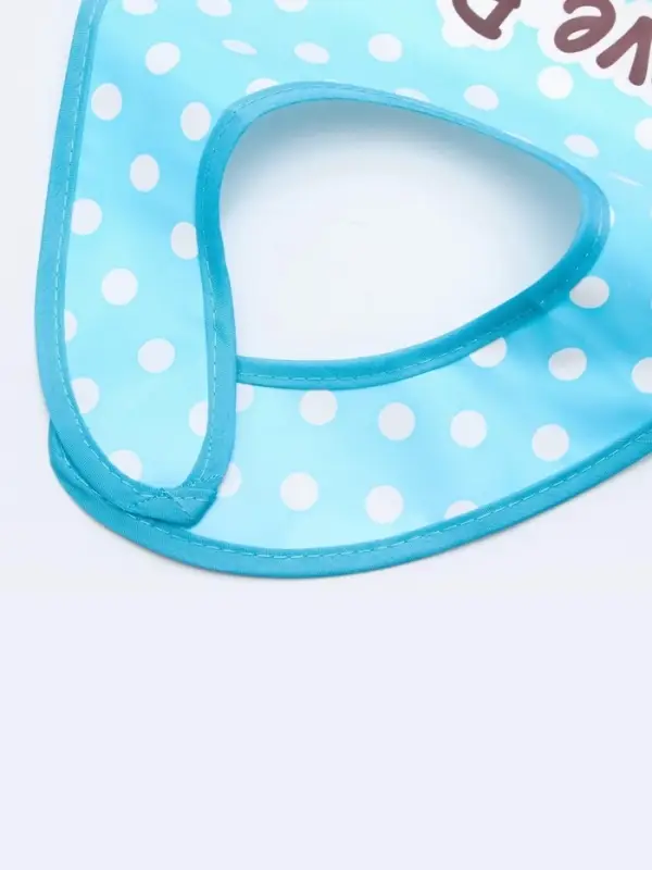 Нагрудник с карманом, непромокаемый, на липучке &laquo;Медвежонок&raquo; Крошка Я