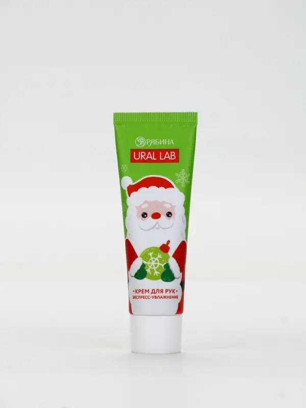 Крем для рук Happy New Year, 30 мл, сливочный крем, URAL LAB