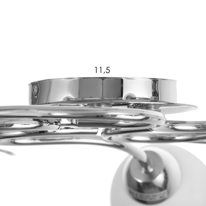 Люстра Люстра "Джил" 5х60Вт Е27 Хром 64х64х22см