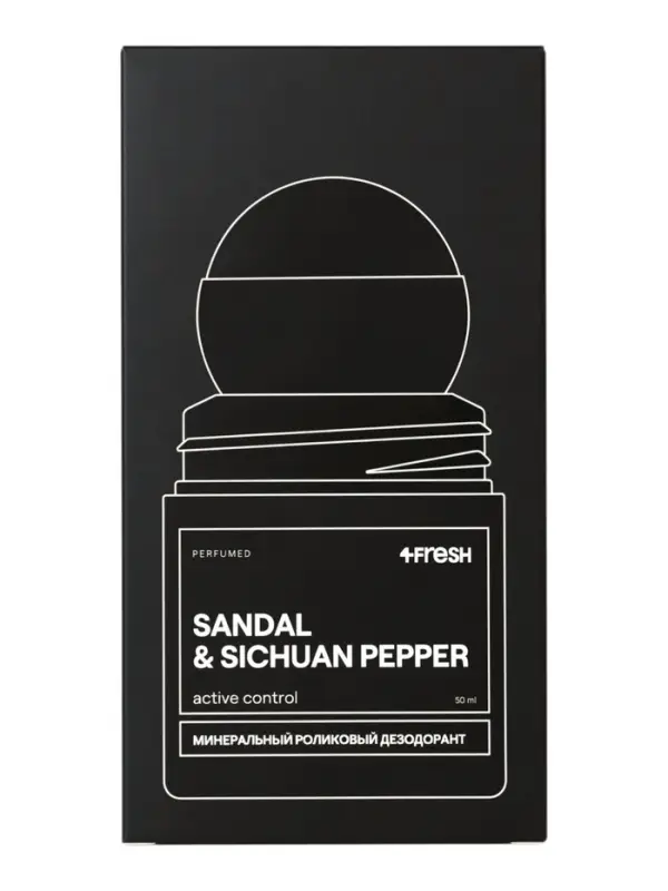 Минеральный дезодорант-кристалл 4FRESH active control, 50 мл