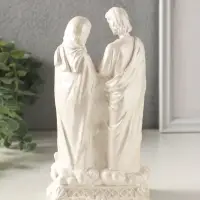 Фигурка гипс &laquo;Семья большая&raquo;, 18&times;10&times;7 см, белый, с росписью