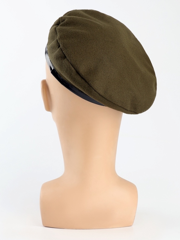 Берет военного, цвет тёмно-зелёный Берет военного, цвет тёмно-зелёный