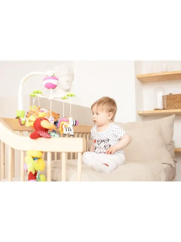 Мобиль музыкальный на кроватку Крошка Я &laquo;Зоопарк&raquo;, на батарейках, Крошка Я