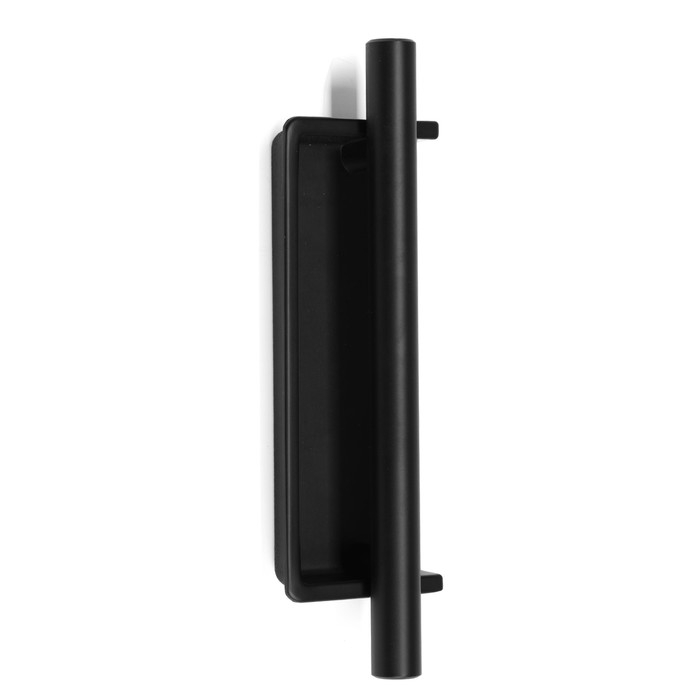 Ручка врезная,  Ручка врезная, "Hidden", мо 96 мм, цвет черный