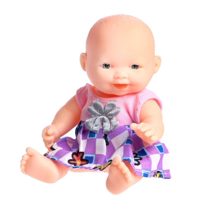 Пупс «Кариночка» в платье, цвета МИКС Пупс «Кариночка» в платье, цвета МИКС