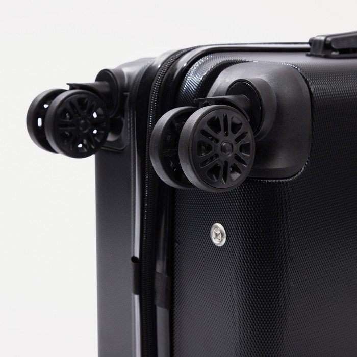 Чемодан малый 36 л (S), отдел на молнии, кодовый замок, цвет чёрный Чемодан малый 36 л (S), отдел на молнии, кодовый замок, цвет чёрный