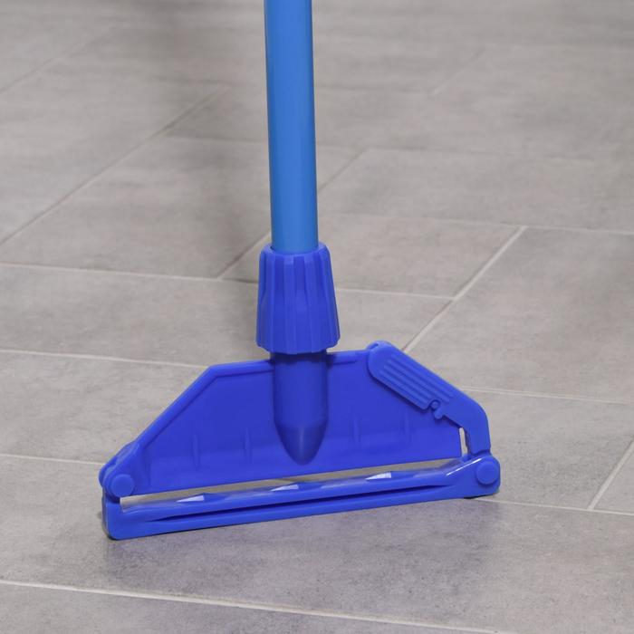 Тряпкодержатель Доляна, металл, 123×19 см, цвет МИКС Тряпкодержатель Доляна, металл, 123×19 см, цвет МИКС