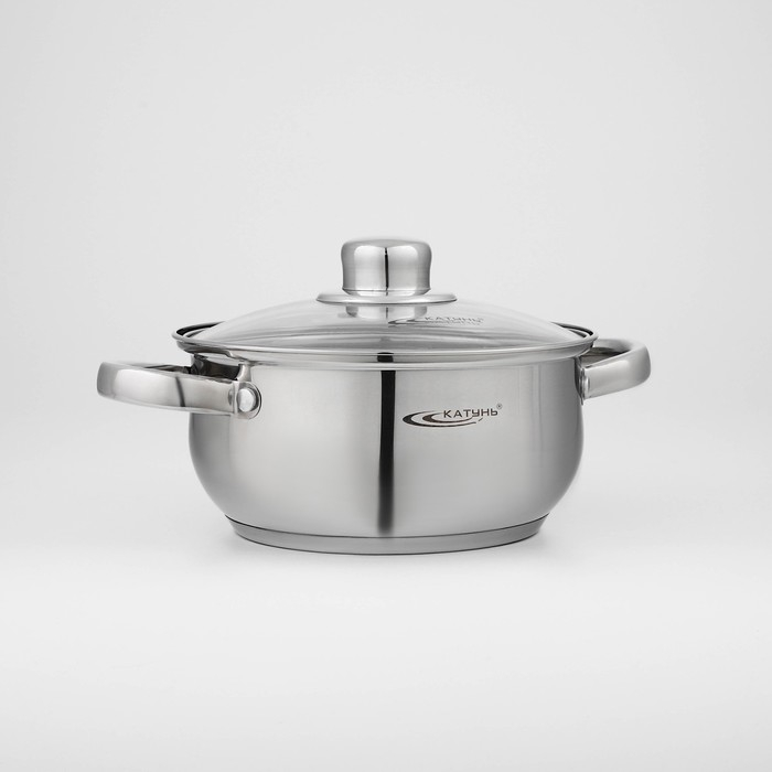 Набор кастрюль «Гретта», 2 предмета: 2,2 л; 3,2 л, капсульное дно, индукция Набор кастрюль «Гретта», 2 предмета: 2,2 л; 3,2 л, капсульное дно, индукция