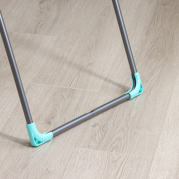 Сушилка для белья двухуровневая, 21 м, цвет серебряный Сушилка для белья двухуровневая, 21 м, цвет серебряный