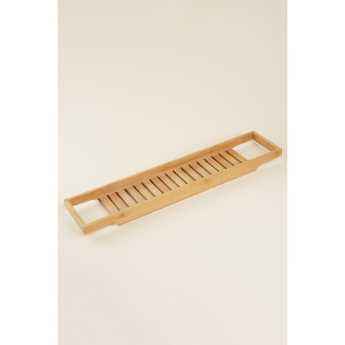 Полка для ванной Sima-land Home, бамбук, 70×14×4,5 см Полка для ванной Sima-land Home, бамбук, 70×14×4,5 см