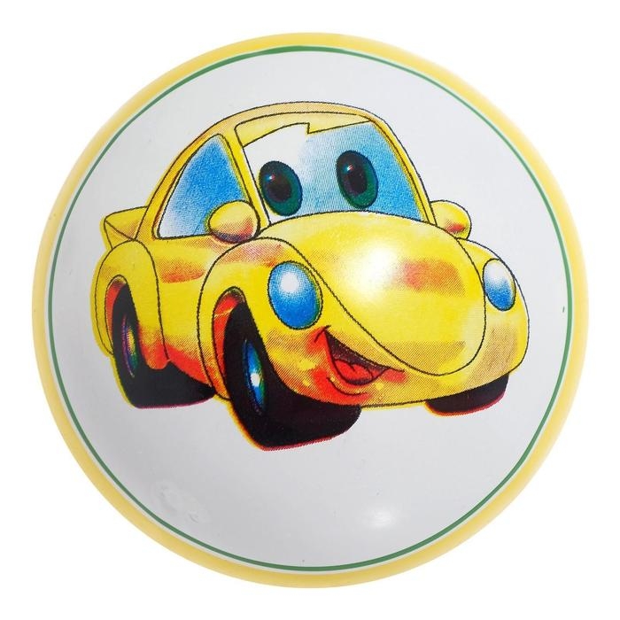 Мяч резиновый, диаметр 100 мм, (рисунок), цвета МИКС Мяч резиновый, диаметр 100 мм, (рисунок), цвета МИКС