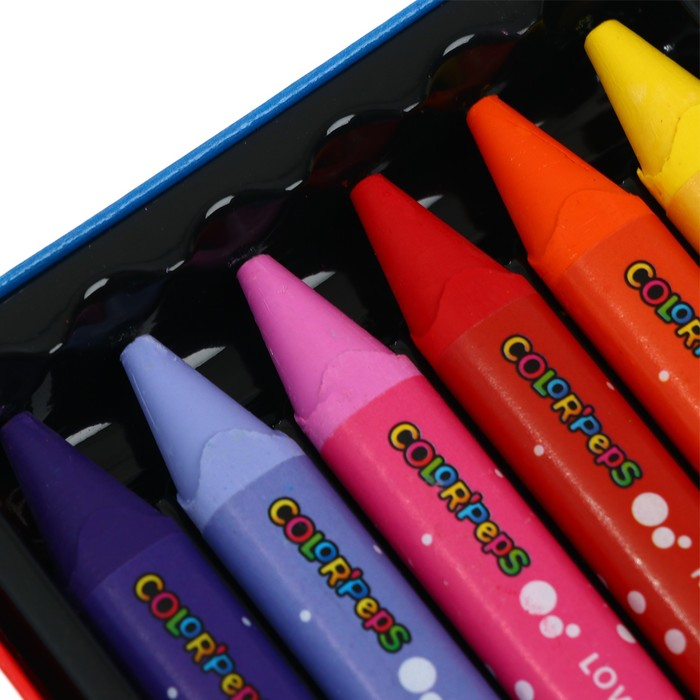 Пастель масляная детская 12 цветов, Maped OIL PASTEL, треугольный корпус Пастель масляная детская 12 цветов, Maped OIL PASTEL, треугольный корпус