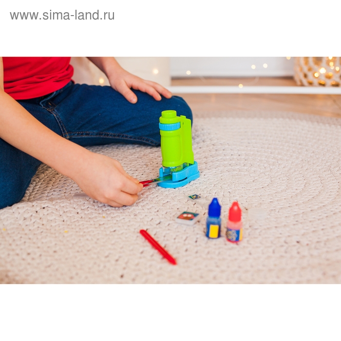 Игровой набор «Микроскоп», увеличение Х80, световые эффекты, цвета МИКС Игровой набор «Микроскоп», увеличение Х80, световые эффекты, цвета МИКС