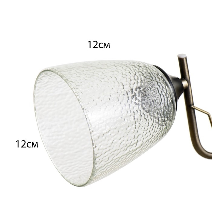 Люстра Люстра "Эсм BayerLuxина" 5хЕ27 40Вт бронза 50х50х19 см BayerLux