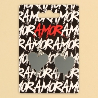 Серьги «Amor», 6 х 9 см