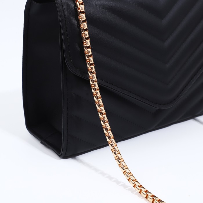 Сумка-мессенджер на магните, цвет чёрный Сумка-мессенджер на магните, цвет чёрный