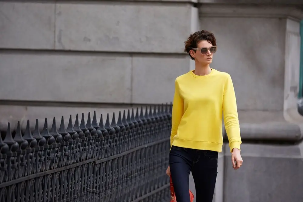 Свитшот женский Queen, серый меланж, размер XL