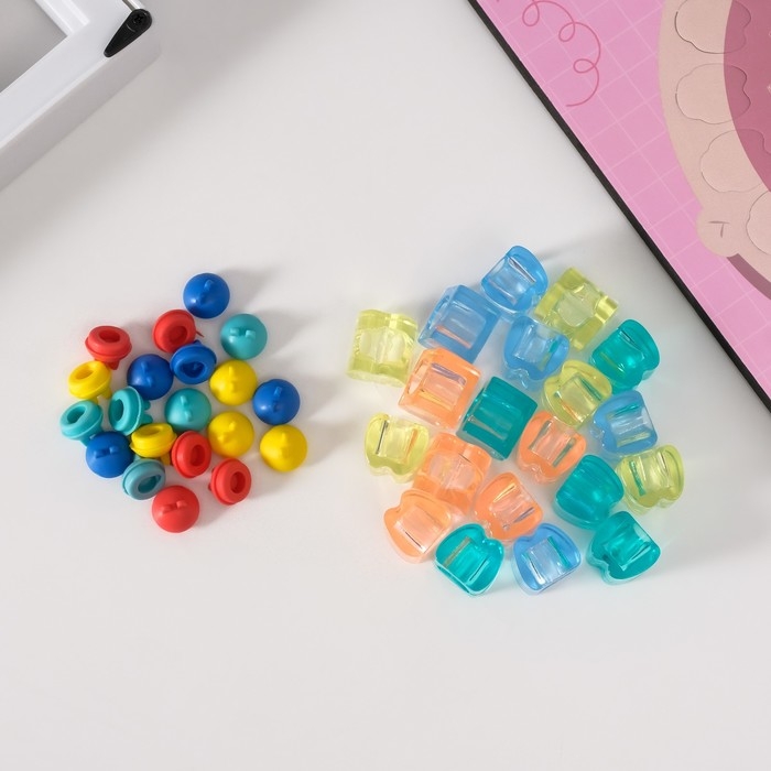 Фоторамка пластик 9х9 см  Фоторамка пластик 9х9 см "Молочные зубики" розовая 2х23х27 см