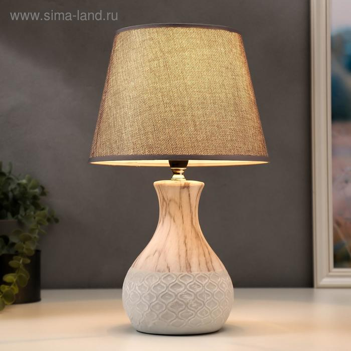 Лампа настольная 16256/1GR Е14 40Вт серый 25х25х38,5 см RISALUX