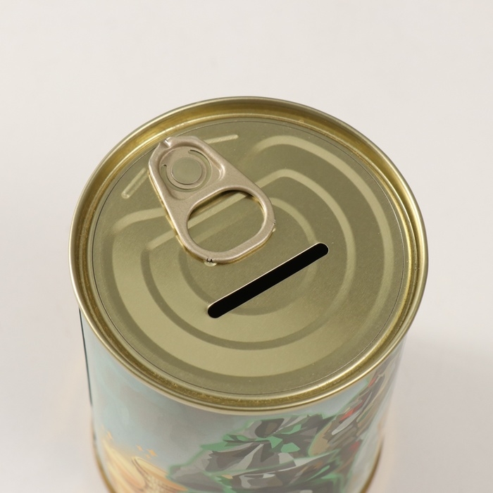 Копилка-банка металл Копилка-банка металл "Мощный запас"