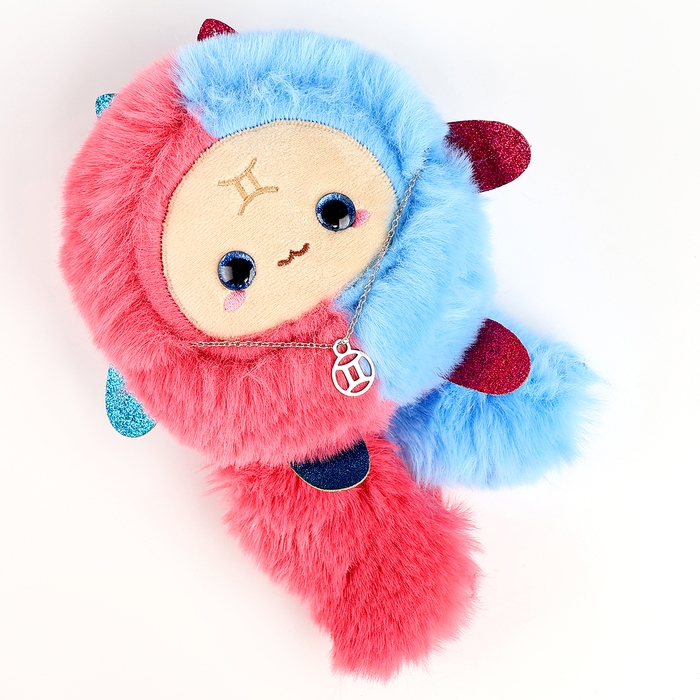 POMPOSHKI Мягкая игрушка Зодиак POMPOSHKI Мягкая игрушка Зодиак "Создай своёукрашение" Близнец