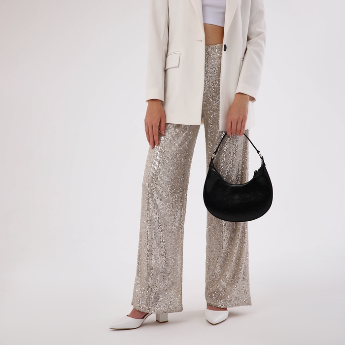 Сумка женская на молнии, цвет чёрный Сумка женская на молнии, цвет чёрный